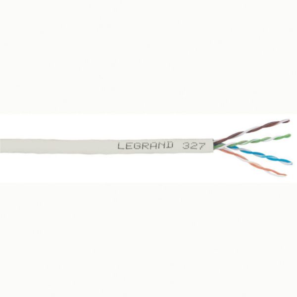Câble pour réseaux locaux LCS³ catégorie 5e U/UTP 4 paires torsadées 100ohms - longueur 305m: th_032750-LEGRAND-1000.jpg