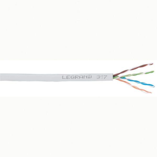 Câble pour réseaux locaux LCS³ catégorie 5e F/UTP 4 paires torsadées 100ohms - longueur 500m: th_032850-LEGRAND-1000.jpg