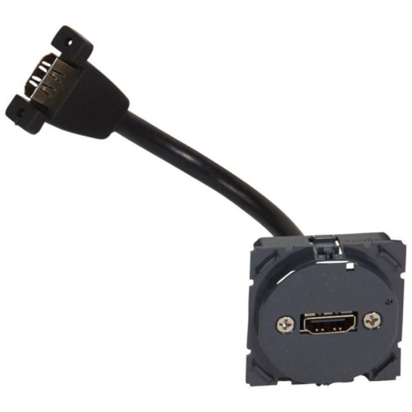 Prise audio et vidéo HDMI version 2.0 Type-A Céliane pré-connectorisée