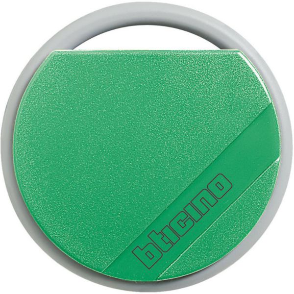 Badge de proximité résidents 13,56MHz couleur vert