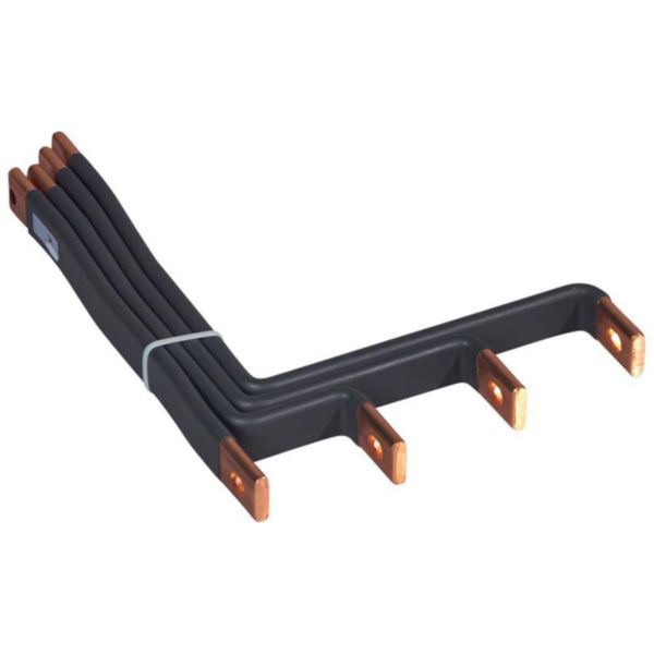 Barres cuivres rigides pour raccordement DPX³630 sur jeu de barres 1600A VX³ latéral gaine à câbles 475mm
