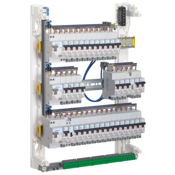 Peigne d'alimentation verticale - pour coffret 3 rangées de 13 modules:th_405001-LEGRAND.jpg