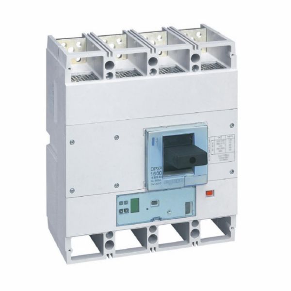 Disjoncteur électronique S1 DPX³1600 pouvoir de coupure 100kA 400V~ - 4P - 800A
