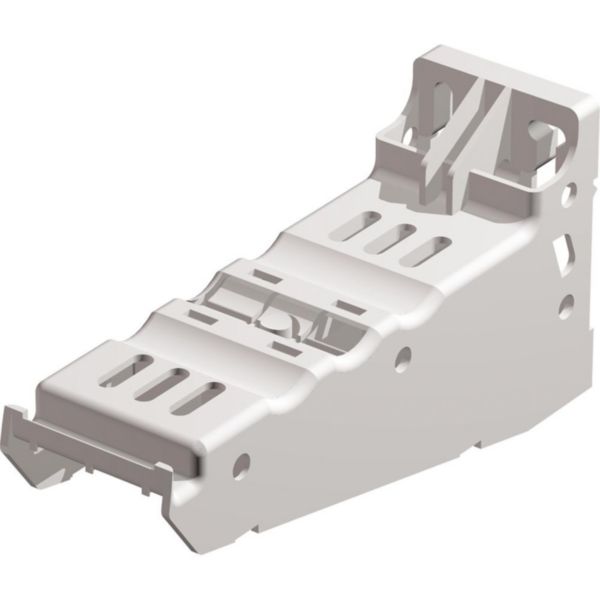 Console pour chemins de câbles PVC Isi Plast largeur 75 et 100mm - finition gris RAL7030