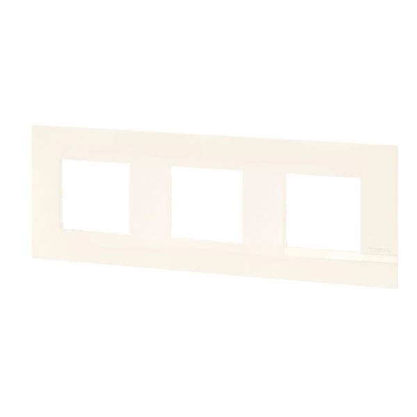 Plaque Altège Collection Classico 3 postes finition Neige - blanc satiné avec liseré blanc brillant:th_BT-BTAL9NE3-WEB-L.jpg