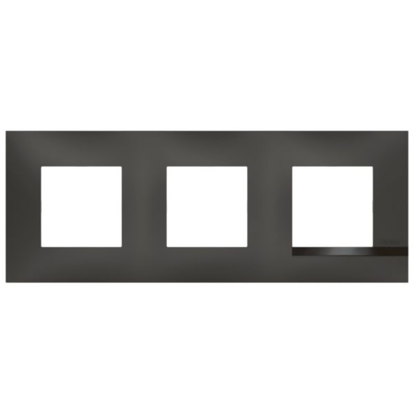 Plaque Altège Collection Classico 3 postes finition Nuit - noir satiné avec liseré noir brillant:th_BT-BTAL9NU3-WEB-F.jpg