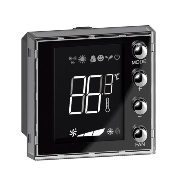 Ecran 1,6pouces de contrôle de thermorégulation BUS KNX Axolute avec 4 boutons-poussoirs et une sonde de température: th_BT-H4691KNX-WEB-R.jpg