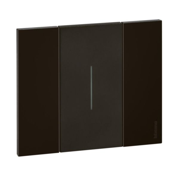Plaque de finition Living Now Collection Les Noirs matière polymère 2 modules - finition Nuit: th_BT-K4003M2A-WEB-R3.jpg