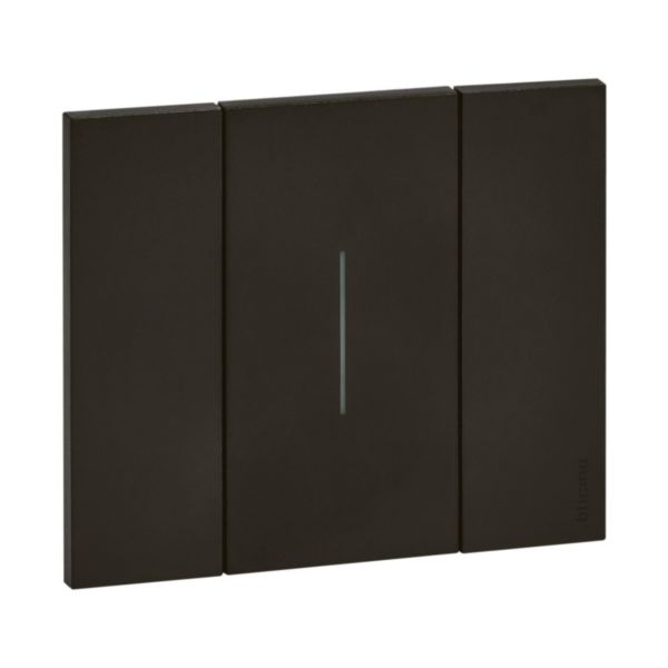 Plaque de finition Living Now Collection Les Noirs matière polymère 2 modules - finition Noir: th_BT-K4003M2A-WEB-R6.jpg