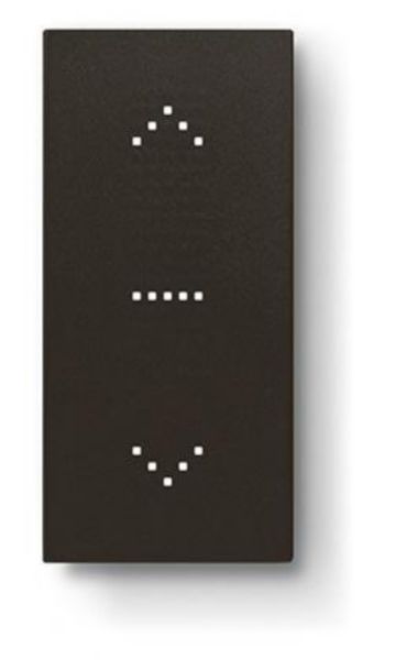 Touche tactile multifonction personnalisable Living Now 1 module pour dalle électrique MyHOME_Up - noir mat: th_BT-KG8011-WEB-F2.jpg