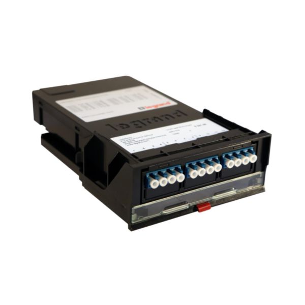 Cassette préconnectorisée MTP ( compatible MPO ) pour tiroir optique LCS³ OS2 typeA/C monomode 12 brins LC: th_LG-032149-WEB-R.jpg
