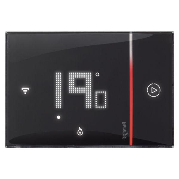 Thermostat tactile connecté Smarther with Netatmo pour gestion du chauffage - noir montage en encastré: th_LG-049039-WEB-F2.jpg