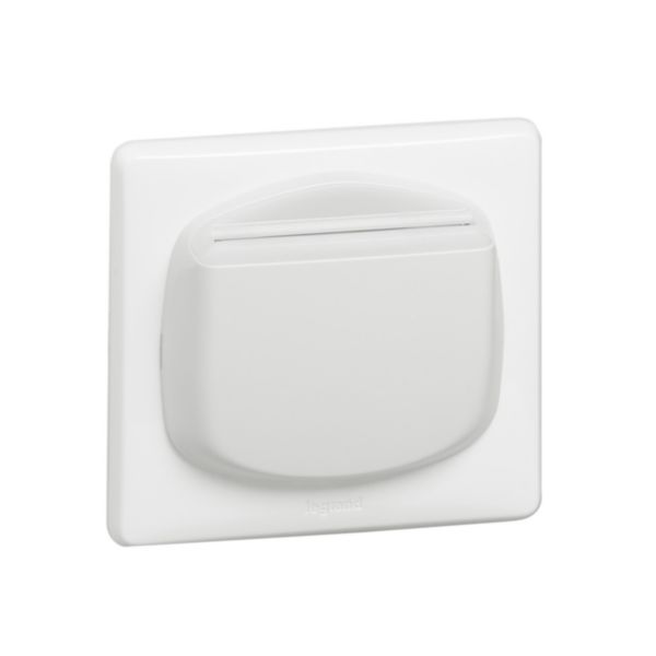 Enjoliveur Céliane interrupteur à badge pour hôtel - blanc: th_LG-067564-WEB-R2.jpg