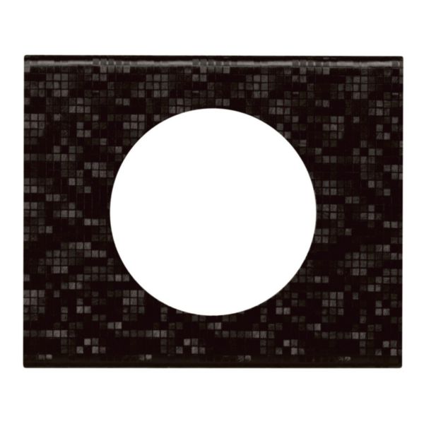Plaque Céliane Matières 1 poste - finition Cuir Pixel: th_LG-069451-WEB-F.jpg