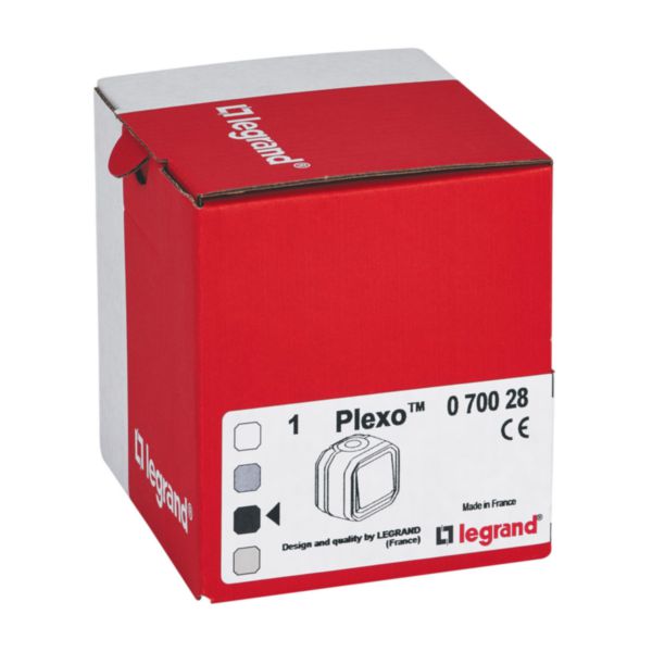 Interrupteur ou va-et-vient lumineux étanche Plexo 10A livré complet avec voyant pour montage en apparent anthracite:th_LG-070028-WEB-PR.jpg