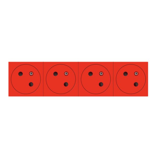 Quadruple prise de courant 2P+T Surface Mosaic Link raccordement latéral 8 modules - rouge: th_LG-077174L-WEB-F.jpg