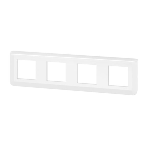 Plaque de finition horizontale Mosaic pour 4x2 modules blanc: th_LG-078808L-WEB-L.jpg