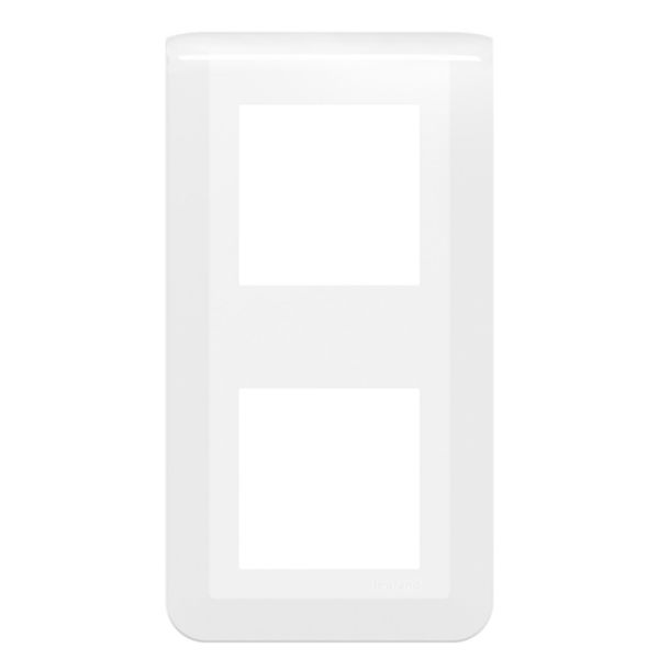 Plaque de finition verticale Mosaic pour 2x2 modules blanc: th_LG-078822L-WEB-F.jpg