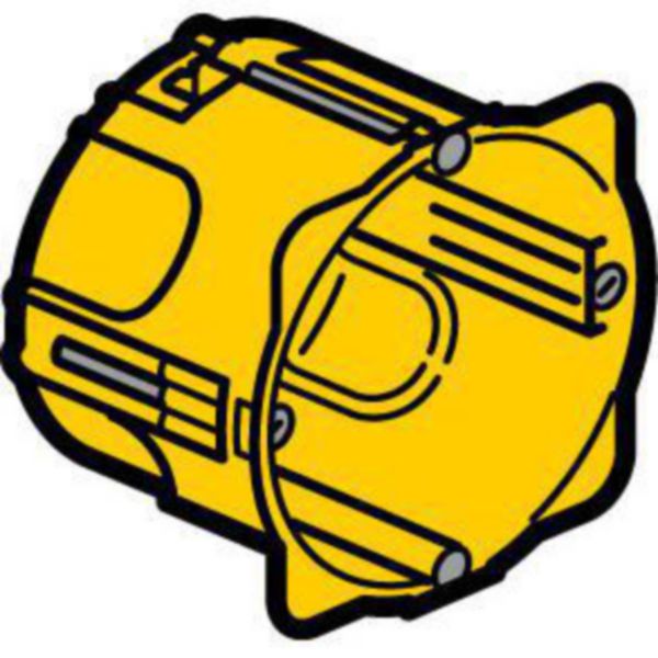 Boîte monoposte Batibox cloisons sèches pour appareillage à vis ou à griffe 1 poste - profondeur 60mm: th_LG-080061-WEB-OTH-CH.jpg