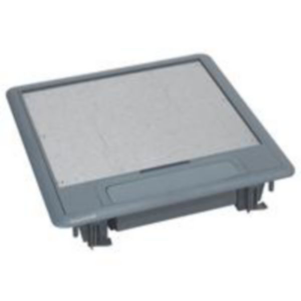 Boîte de sol hauteur réduite 50mm pour plancher technique ou chape béton avec couvercle: th_LG-088070-WEB-R.jpg