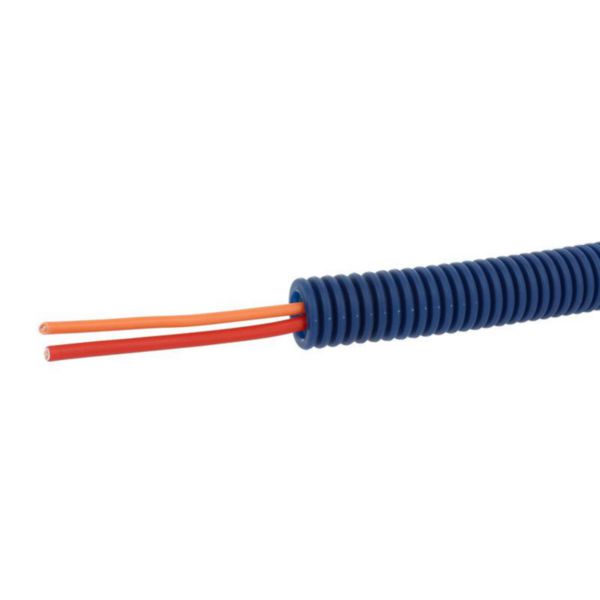 Conduit ICTA Chronofil® Ø16mm pour courant fort avec 2 conducteurs 1,5mm² rouge et orange - RAL5010: th_LG-09001-WEB-R.jpg