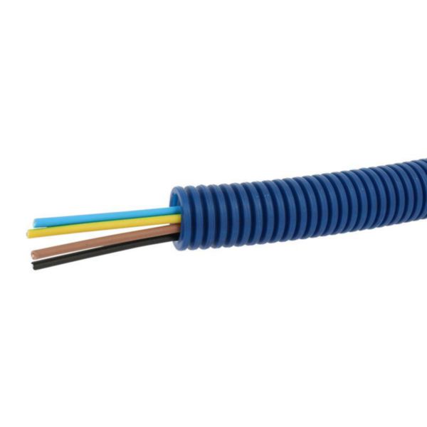 Conduit ICTA Chronofil® Ø20mm avec 4 conducteurs 1,5mm² bleu , marron , noir et vert et jaune - RAL5010: th_LG-09019-WEB-R.jpg