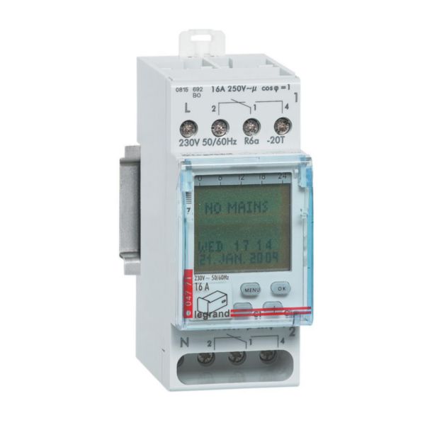 Horloge à cadran digital automatique - pour 2 circuits - 2 modules: th_LG-092757-WEB-R.jpg