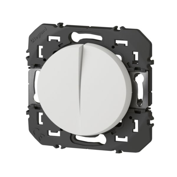 Double interrupteur ou va-et-vient dooxie 10AX 250V~ finition blanc - emballage blister:th_LG-095201-WEB-L.jpg