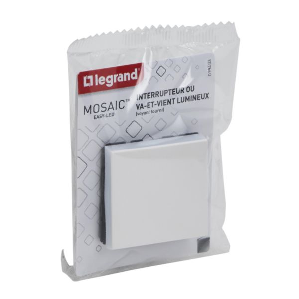 Interrupteur ou va-et-vient lumineux avec voyant Mosaic Easy-Led 10A 2 modules - blanc:th_LG-099403-WEB-PR.jpg