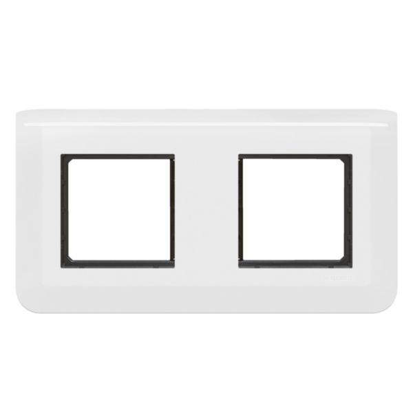 Plaque Mosaic avec support pour 2 x 2 modules montage horizontal - blanc:th_LG-099474-WEB-F.jpg