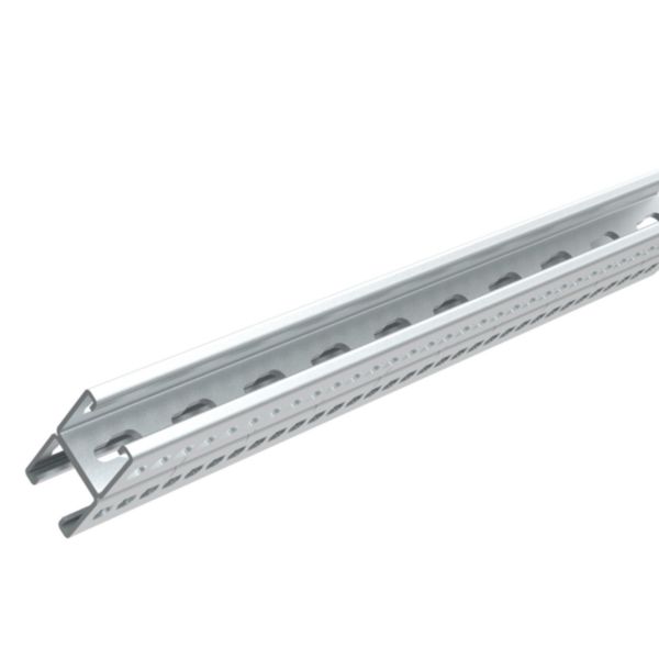 Rail double perforation latérale R41DP chemins de câbles fils Cablofil - fixation plafond balancelle ou pendard charges lourdes - GC