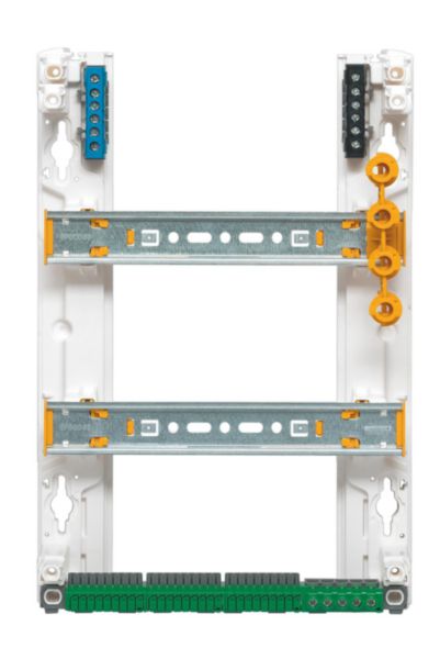 Coffret à équiper - 2 rangées 18 modules - 375x355x103,5mm - avec borniers:th_LG-401222-WEB-DECO.jpg