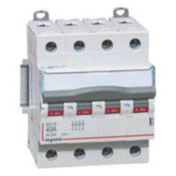 Interrupteur-sectionneur DX³-IS 4P 400V~ - 40A - 4 modules