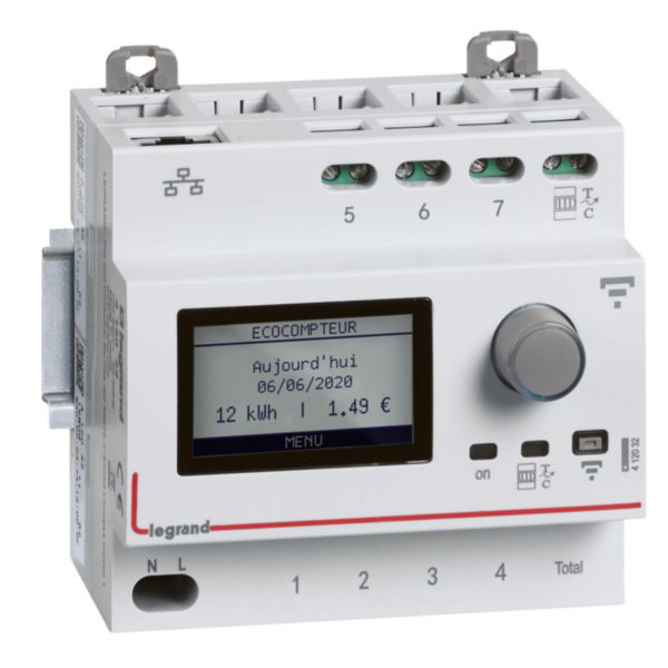Ecocompteur connecté pour mesure consommations sur 5 postes 230V~ - 50/60Hz - 5 modules: th_LG-412032-WEB-R2.jpg