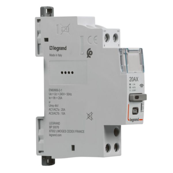 Contacteur connecté DRIVIA with Netatmo multifonction silencieux 1P 20AX 230V~- 1 module: th_LG-412171-WEB-R2.jpg