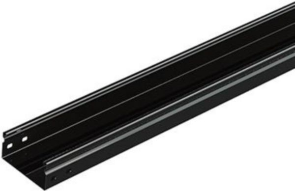 Chemin de câbles tôle pleine P31 M/F pour système Kaleïs - hauteur 50mm, largeur 100mm et longueur 3m - finition noir RAL9005: th_LG-487845-WEB-R.jpg