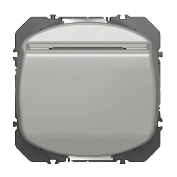 Interrupteur à badge dooxie 10AX 250V~ finition alu: th_LG-600133-WEB-F.jpg