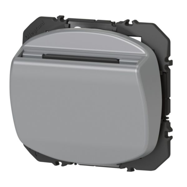 Interrupteur à badge dooxie 10AX 250V~ finition alu: th_LG-600133-WEB-L.jpg