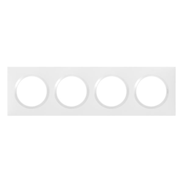 Plaque carrée dooxie 4 postes finition blanc: th_LG-600804-WEB-F.jpg