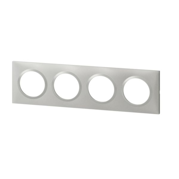 Plaque carrée dooxie 4 postes finition effet aluminium: th_LG-600854-WEB-L.jpg
