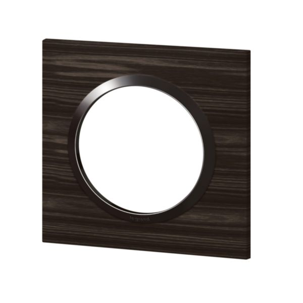 Plaque carrée dooxie 1 poste finition effet bois ébène avec bague noire brillante:th_LG-600881-WEB-L.jpg
