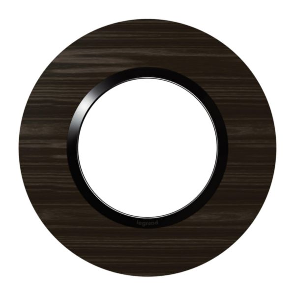 Plaque ronde dooxie 1 poste finition effet bois ébène: th_LG-600979-WEB-F.jpg