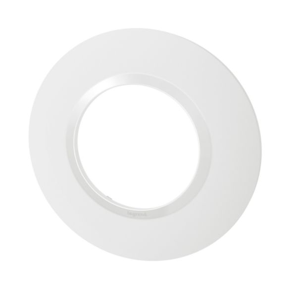 Plaque de finition ronde dooxie 1 poste finition blanc mat avec bague blanche brillante:th_LG-600980-WEB-L.jpg
