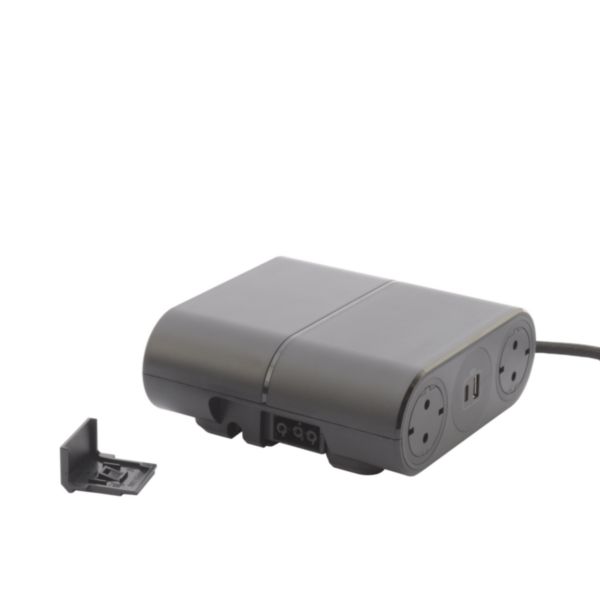 Incara Link'On équipé de 4 prises Schuko, 2 prises chargeur USB A+C 15W un cordon HDMI et un cordon de 2,5m avec fiche - noir: th_LG-654887-WEB-R5.jpg