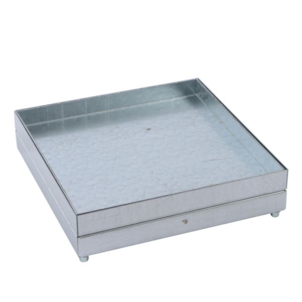 Boîte de sol IP44 pour carrelage ou marbre 8mm à 24mm d'épaisseur avec couvercle simple