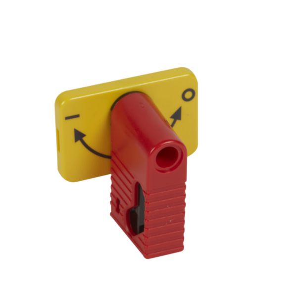 Poignée frontale de rechange pour interrupteur-sectionneur Vistop 32A - rouge