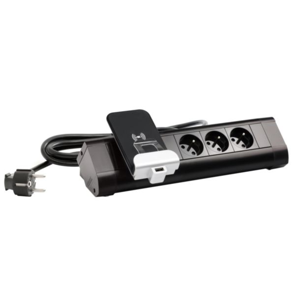 Bloc bureau 3 PC 2P+T + chargeur double USB + cordon 3m: th_PW-29112-WEB-R.jpg