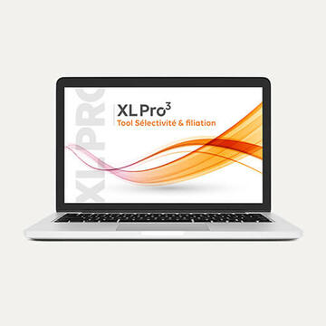 Logiciel XL Pro³ Tool pour définir la sélectivité et la filiation