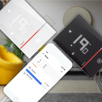 Solutions projets Le logement connecté Smarther with Netatmo : le thermostat connecté Legrand