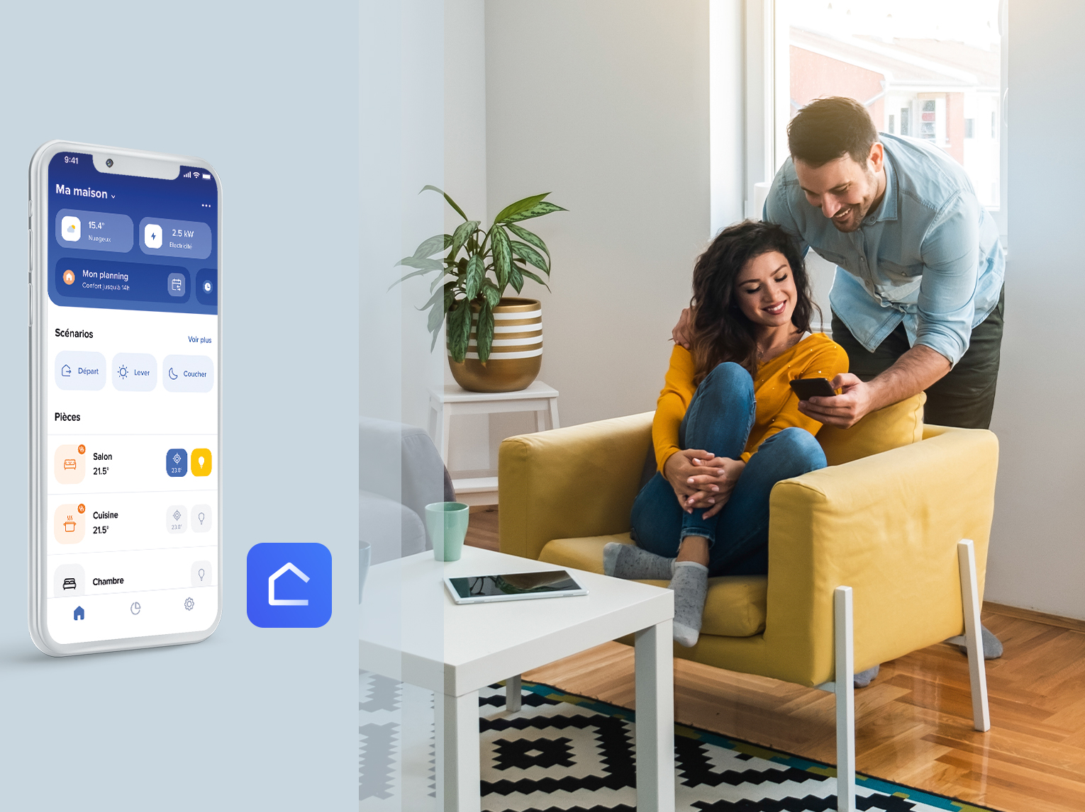 App Home + Control : pilotez votre maison connectée depuis votre ...